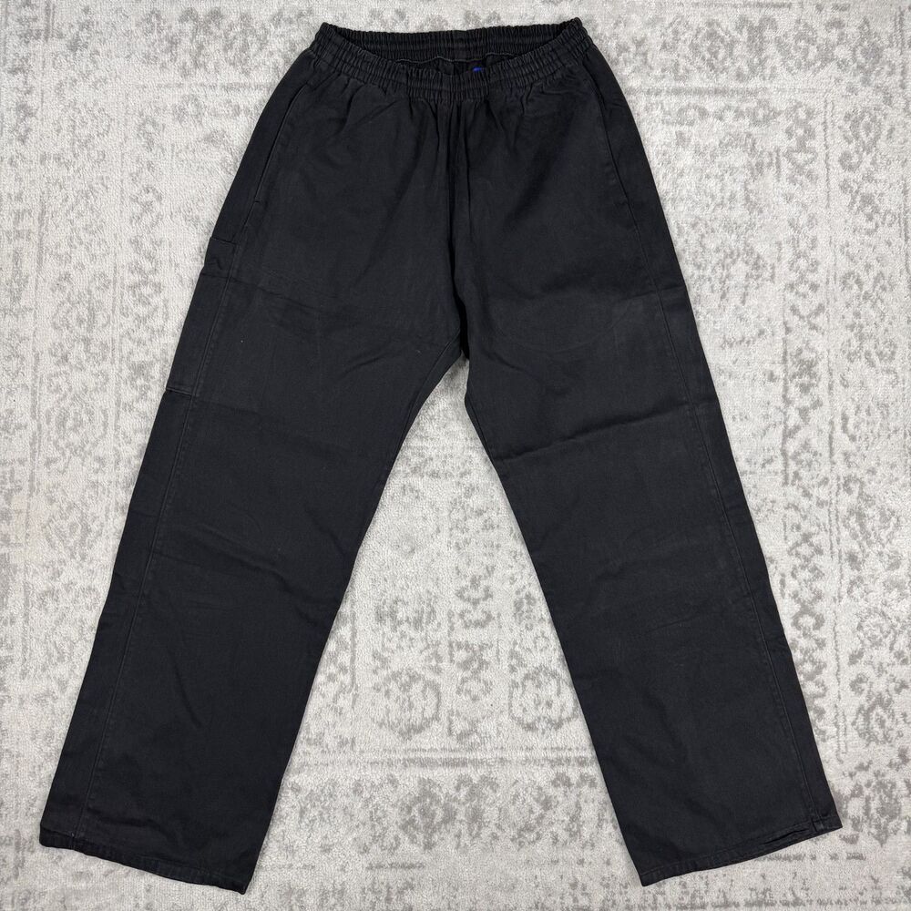 YZY Yeezy Gap H12 Sateen Mens Cargo Pants Black Casual Size Medium